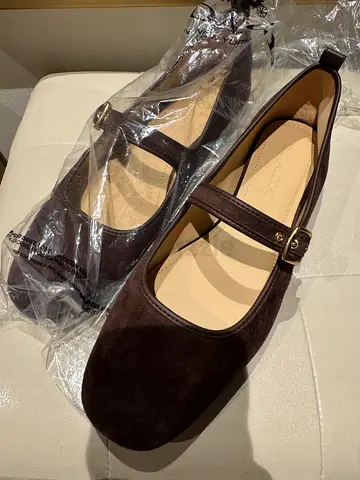Original Coach Brown suede Mary Jane flats - brand new, size 39