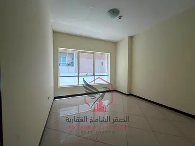 Largest 2BR with large terrace, free park, month & gym, master bedrooms for rent in Al Qasimia.