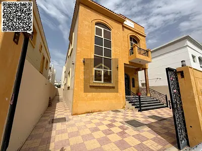 Villa for sale in Al Muwaihat 2 area, price includes electricity, water and air conditioning, freeh