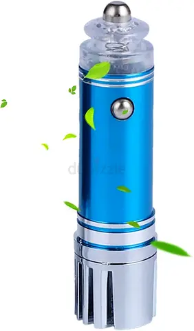 Mini Car Air Ionizer – Plug In Lighter Purifier Device, Compact Deodorizer For Dust Pollen | Odors