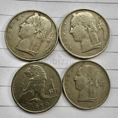 1939-1949 Belgian Collection (old antique coins)