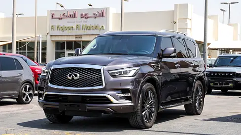 2022 Infiniti QX80 LUXE | GCC Specs | Low Mileage