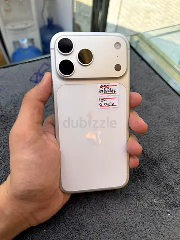 iPhone 17 ProMax 256GB silver🩶