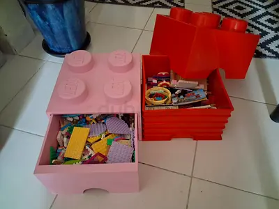 Lego storage drawers