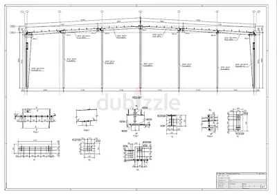 Structure shop drawings