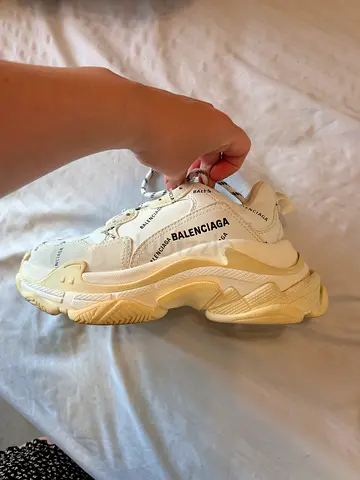 Original Balenciaga sneakers Triple S sneakers size 36 - off-white