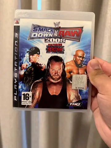 Smackdown VS Raw 2008 Sony PS3 Game