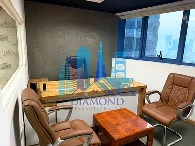 1650 sqfit Fully Furnish Office For Sale in Falcon Tower Ajman downtown