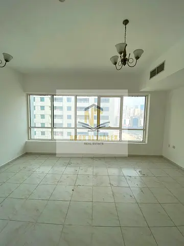 3-bedroom apartment with a living room for annual rent.