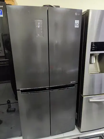 LG 4-Door French Door Refrigerator - Stainless Steel, Good Condition