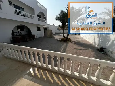 Annual Rent Al Ramila 1 Villa 5BR Large Yard Roof Maid's Split AC Corniche 120k 6 Payments