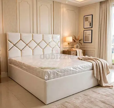 We are selling brand new queen size bed frame with mattress available