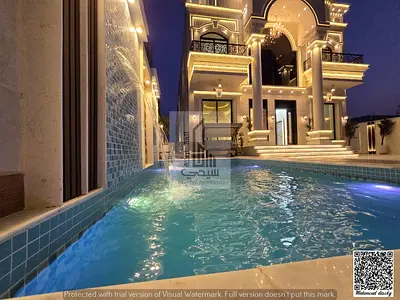 Luxury Villa for Sale in Al Muwaihat 2 – Ajman | Personalized Finishing, Swimming Pool, and Central Air Conditioning
