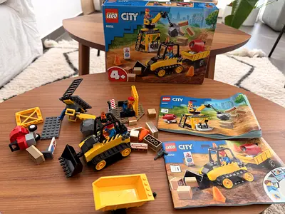 LEGO City 60259 Heavy Duty Bulldozer / Construction Toy - Complete Set
