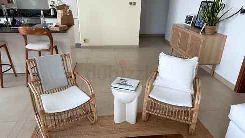 2 Natural Rattan Lounge Chair with Cushions - The Attic - Good Condition