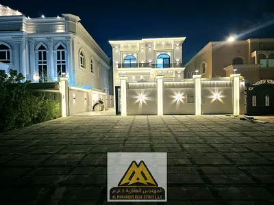 For sale: A brand new luxury villa in Al Muwaihat 1 area, near Sheikh Ammar Street and Al Shurooq Mall, close to all services.