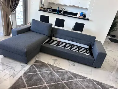IKEA vimle L Shape Sofa Bed Dark Gray