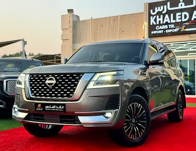 نيسان باترول LE Titanium 2016 محدث 2022 خليجي بحالة الوكالة التامة وسعر عرض ممتاز.