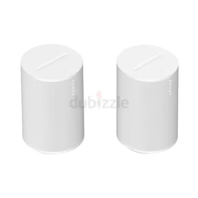 Sonos Era 100 White Wireless Alexa Enabled Smart Speaker Pack of 2