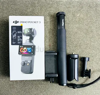 DJI Osmo Pocket 3 (boxed) with handheld grip/tripod - excellent condition