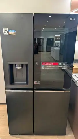 LG Instaview Side by Side Refrigerator