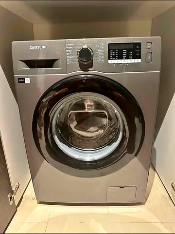 Samsung Front Load Washing Machine - 8kg, Gray, Good Condition