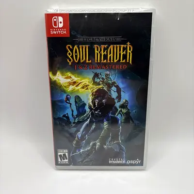 Legacy of Kain Soul Reaver 1&2 Remastered Switch