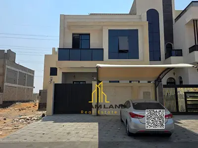 Townhouse for sale | Ajman | Al Helio 1 area | 5 bedrooms, living room, majlis, and roof | Freehold