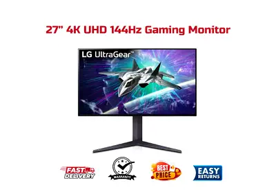 LG 27 Inch Monitor - 4K UHD Mini LED - 144Hz Gaming Monitor - New, Original Box - WARRANTY