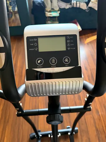 Used Upright Exercise Bike with LCD Console - Good Working Condition