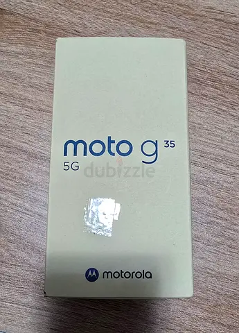 Motorola Moto G35 5G, 8GB/128GB, with box (sealed) like new, UAE TDRA with warranty, black colour