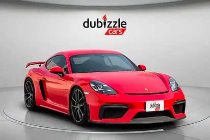 AED 5014/month | 2020 Porsche Cayman GT4 | GCC Specs | Ref#515062