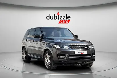 AED 4455/month | 2015 Land Rover Range Rover Sport Supercharged Dynamic | GCC Specs | Ref#516000
