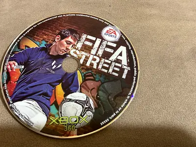 Xbox 360 FIFA Street disc (FIFA Street)