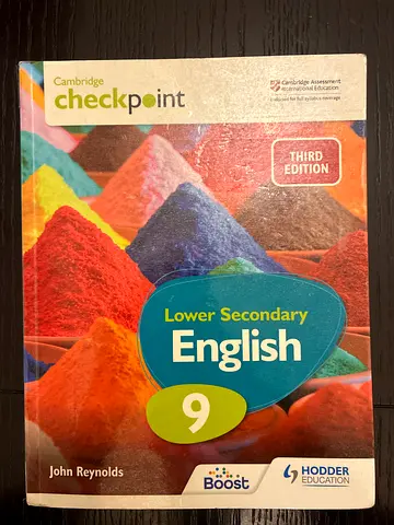 Cambridge Checkpoint Lower Secondary English 9 (Third Edition) - John Reynolds