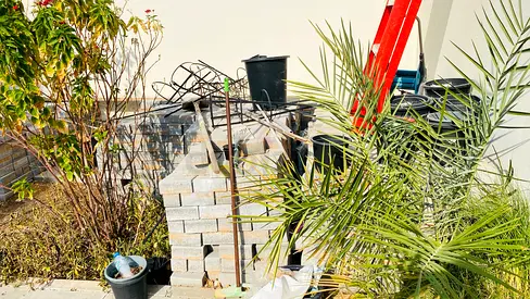 Used 8cm Interlock 10×20cm – 9 Pallets – Abu Dhabi, Riyad city