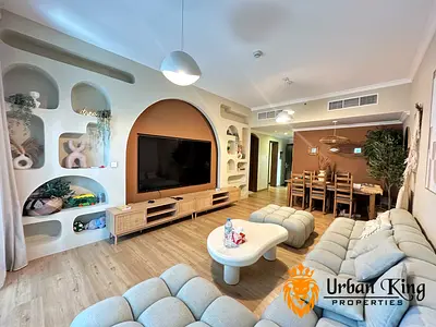 Luxury Fully Furnished 2 Bedroom + Maid Room | Canal & Burj Khalifa View | Ready To Move
