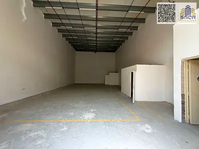 مستودع 2000 قدم للايجار الجرف الصناعيه