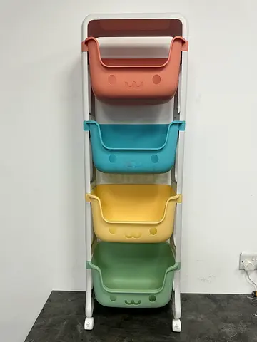 Brand New-foldable Stackable Plastic Storage Kids Room,Organizer Clothes,toys- free delivery dubai