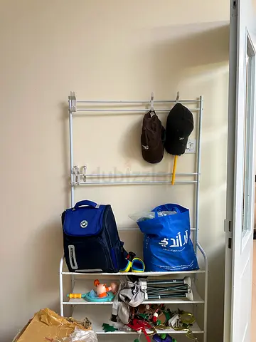 Move Out Sale: Multifunctional Shoe and Hat Rack for AED 15!