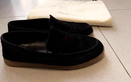 Massimo Dutti Leather Loafers 38 size