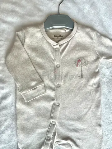 Light grey baby onesie 0-12M / sleepsuit (unisex)