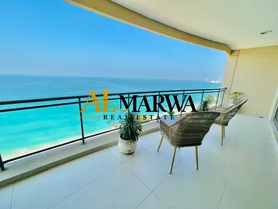 High ROI || Fully Renovated 3BR + Fully Furnished || Direct Beach View || Chiller Free || Private Beach Access || Free Hold