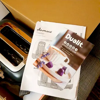 Dualit Domus 2-Slot Toaster (boxed) - Extra Long Slots. New. Unused. AED 195 Only!