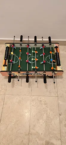 Used Foosball Table - Compact 2ft x 4ft, good condition, no balls