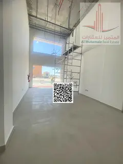 A commercial shop is available for annual rent in Al Jurf 3, Ajman, with a total area of 400 sq. ft.