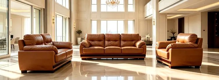 Sofa Leather 6 Seater