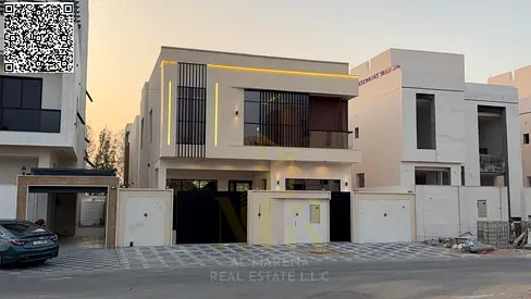 Your dream villa is closer than ever | Luxury, elegance, and privacy in the heart of Al Helio, Ajman, with a modern design and spacious areas.
