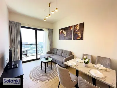 Furnished 1BR | Binghatti Heights | Vacant on Transfer
