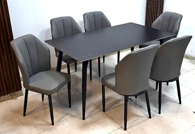 Brand New Stylish Diding table set with 6 chair Available